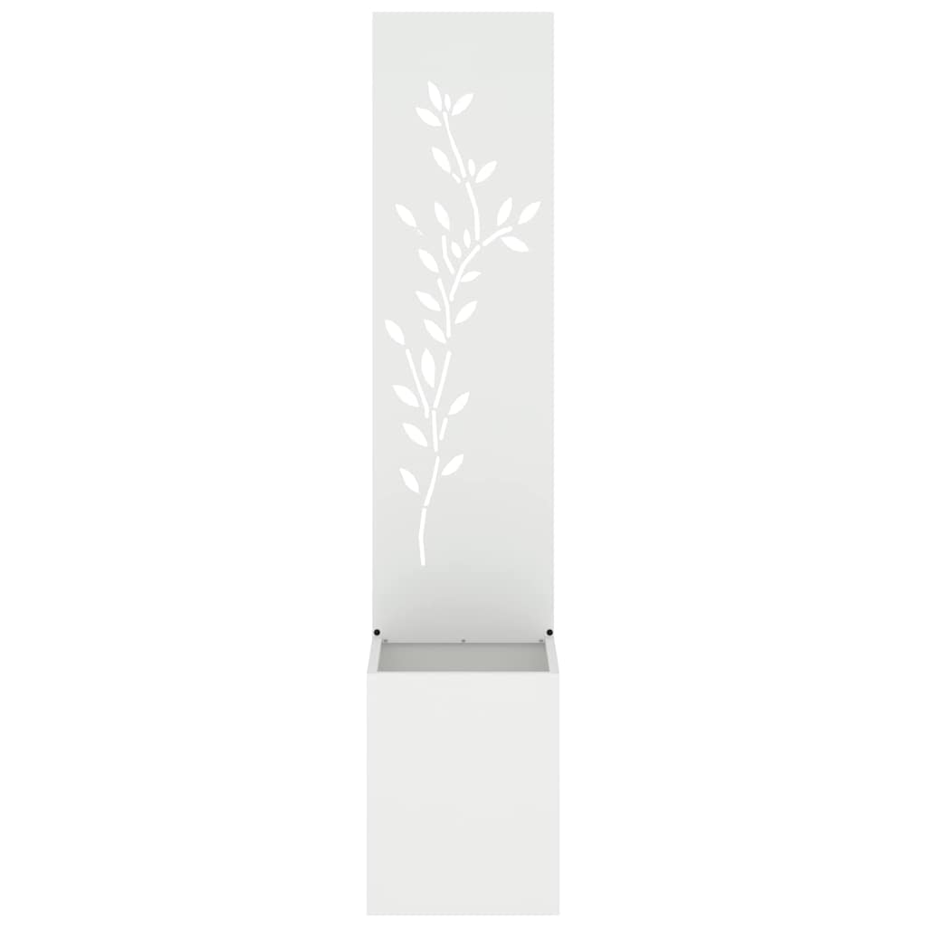 Ghiveci pentru gradina Floral Alb 32 x 140 cm — imaginea 6