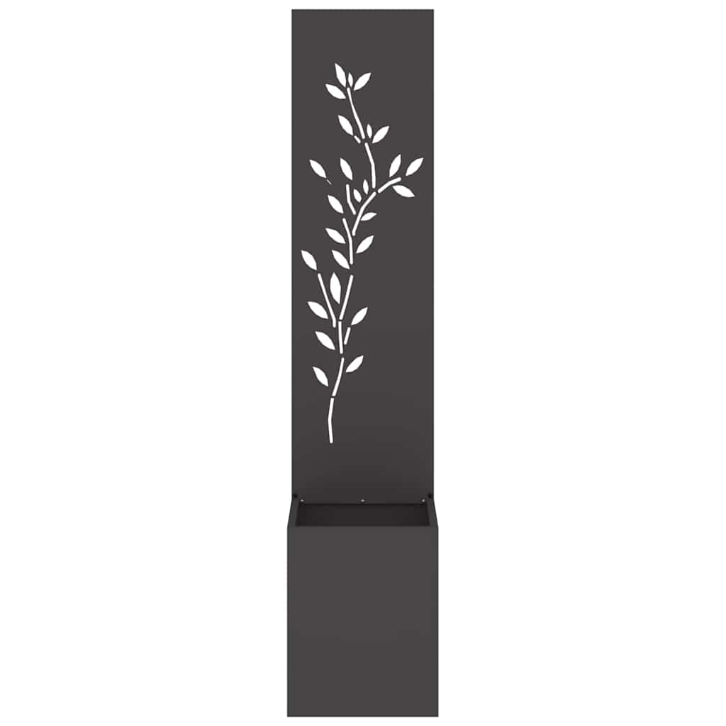 Ghiveci pentru gradina Floral Negru 32 x 140 cm — imaginea 6