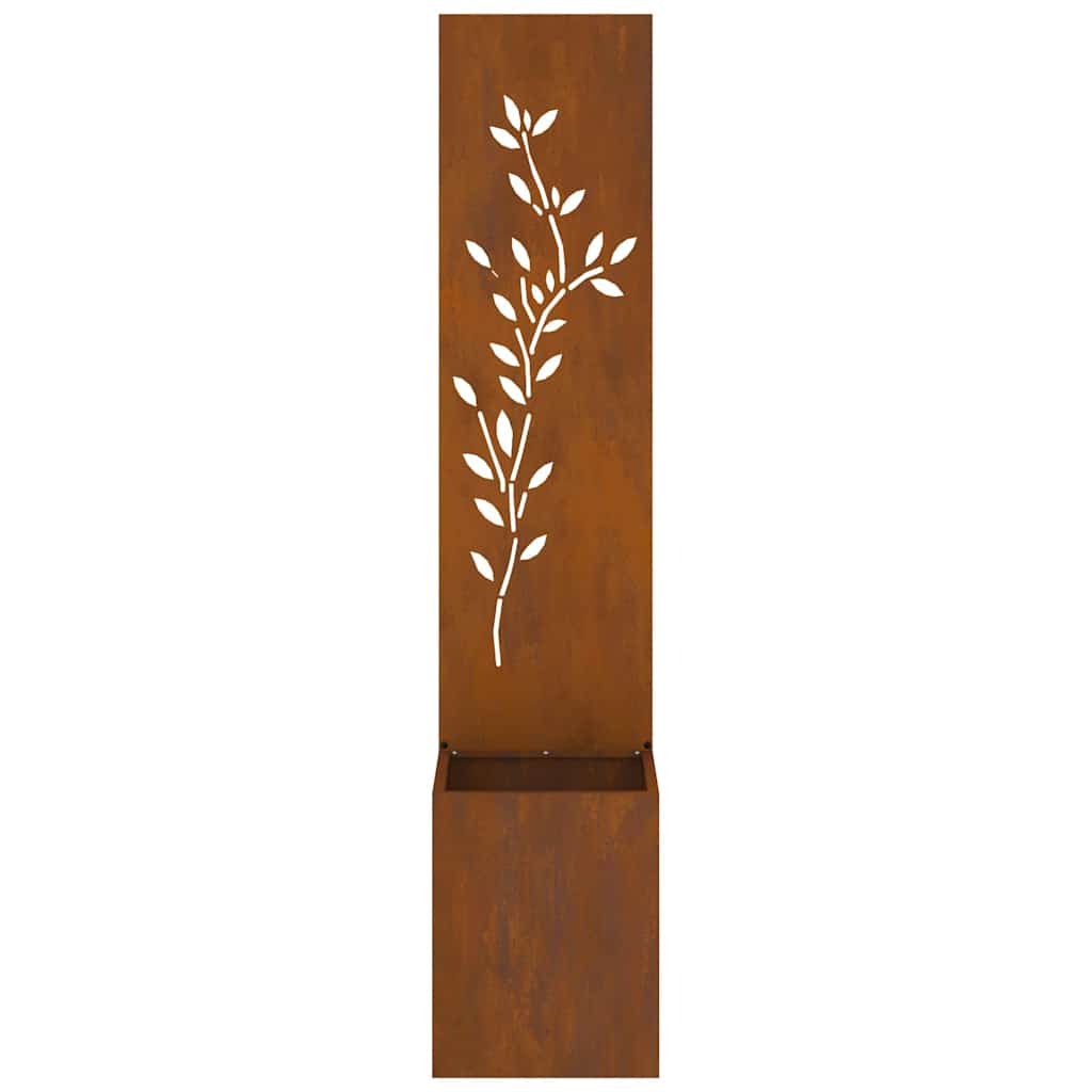 Ghiveci pentru gradina Floral Ruginit 32 x 140 cm — imaginea 6