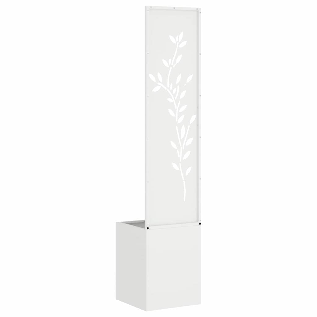 Ghiveci pentru gradina Floral Alb 32 x 140 cm — imaginea 8