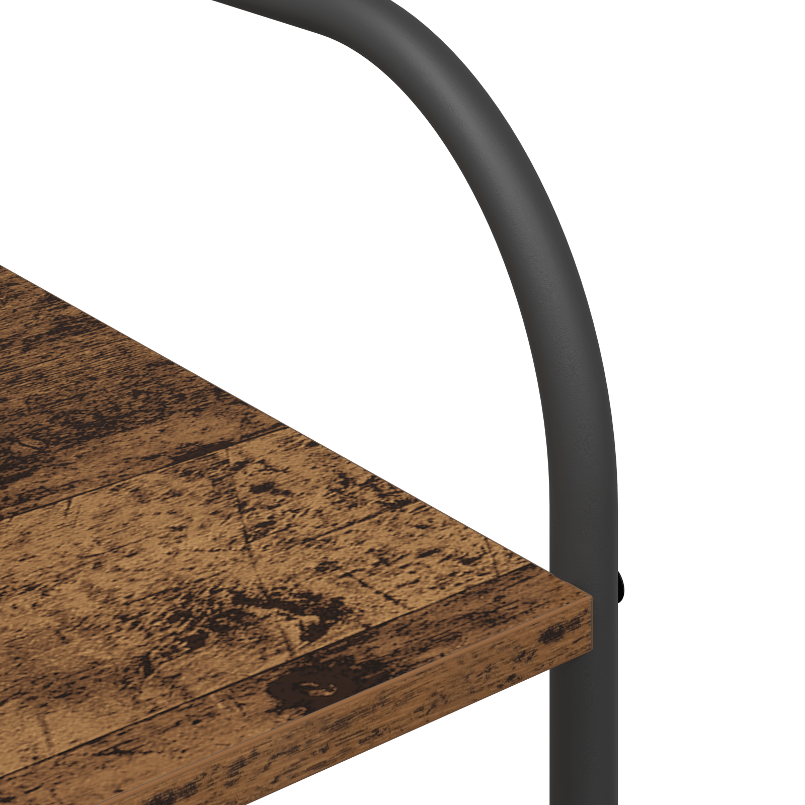 Stativ pentru haine cu rafturi Lemn vechi 120x44x160 cm Lemn reciclat — imaginea 9