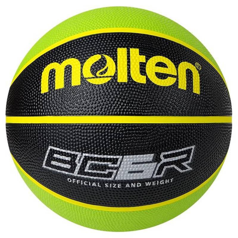 Minge baschet Molten BC6R2 marimea 6, cauciuc premium, verde cu negru