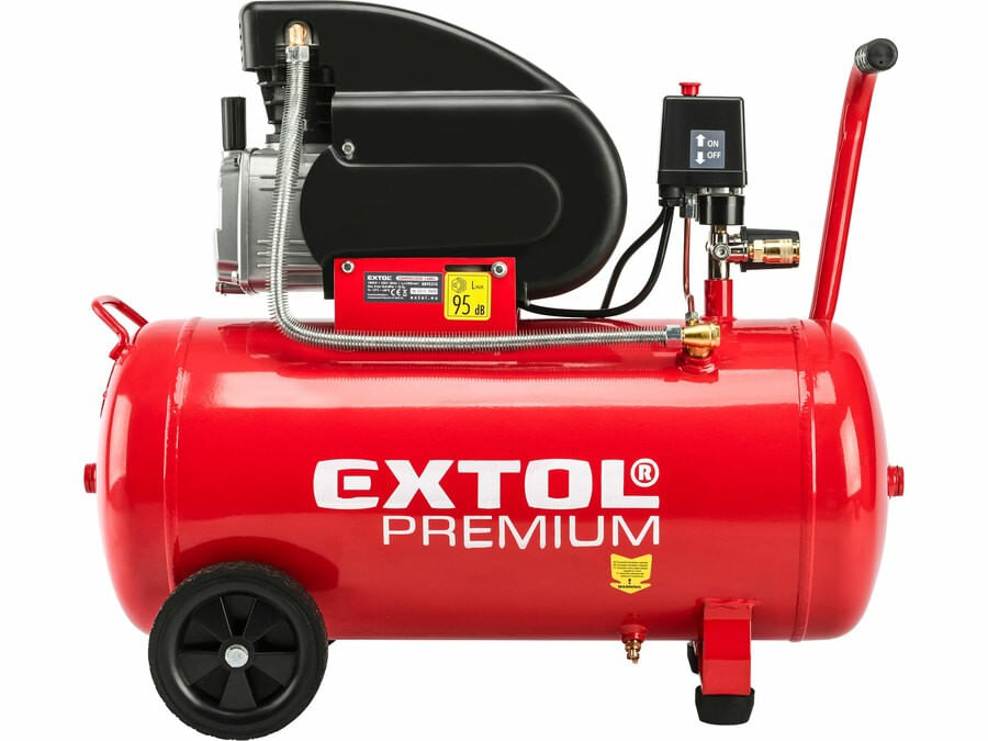 Compresor aer, EXTOL PREMIUM, 8895315, 1800 W, 50 L — imaginea 2