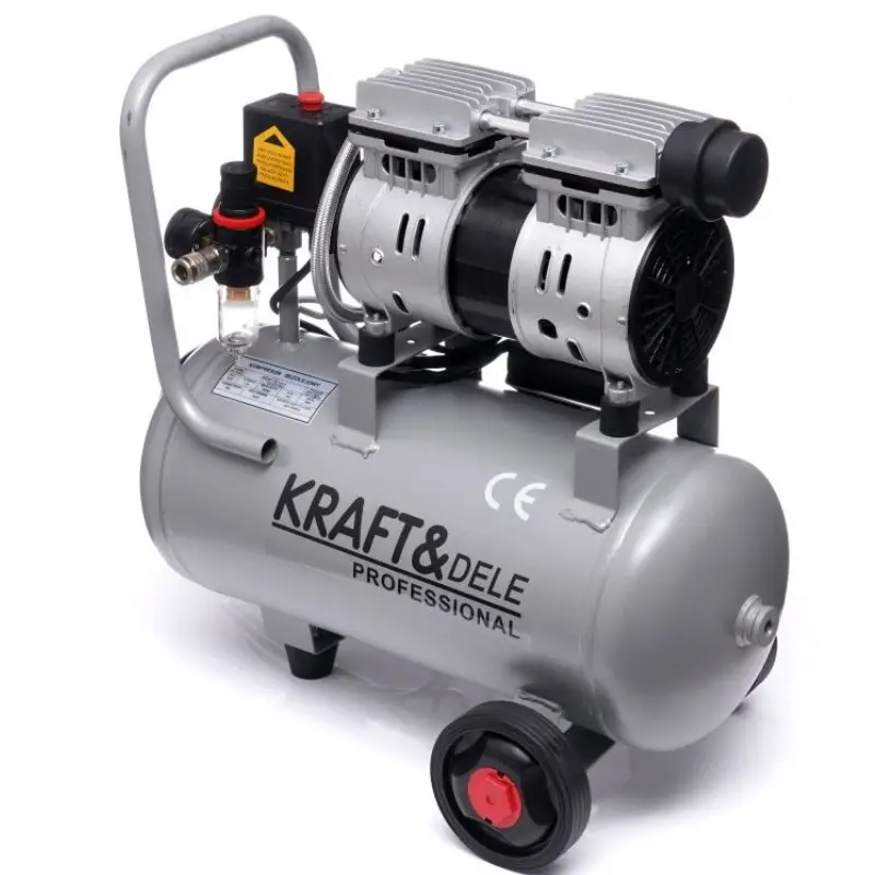 Compresor silentios fara ulei, Kraft&Dele KD1395, 1200W, 24L — imaginea 6