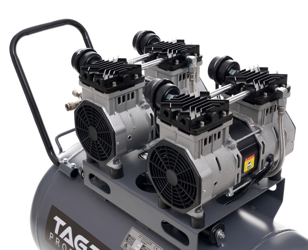 Compresor aer 100l, Seria Pro-Line, 4 pistoane, 8 bari, 5,4 cp, 285l/min, TA3387 — imaginea 5