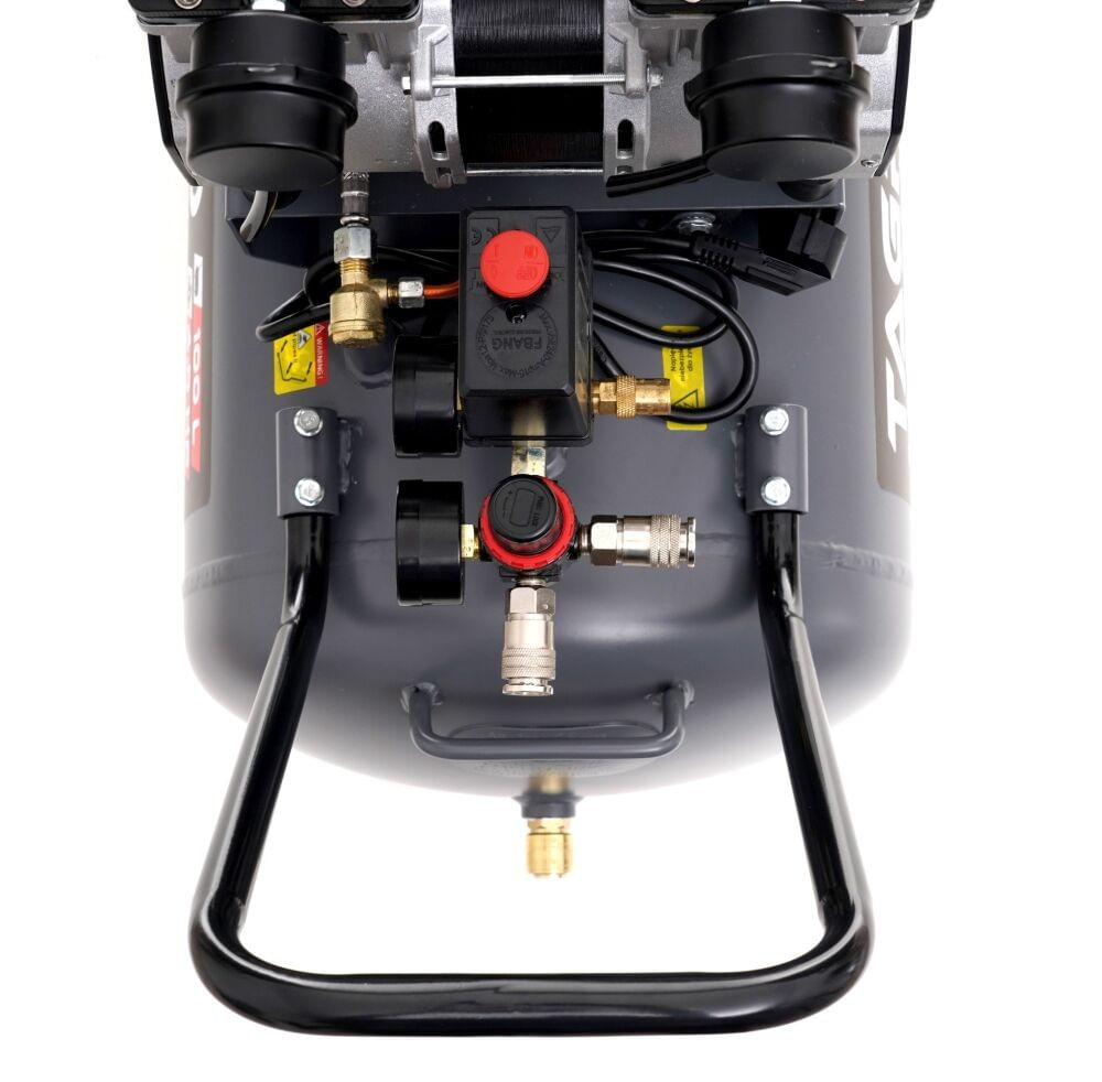 Compresor aer 100l, Seria Pro-Line, 4 pistoane, 8 bari, 5,4 cp, 285l/min, TA3387 — imaginea 12