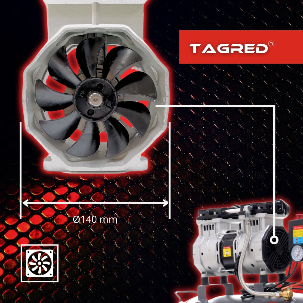 Compresor aer 100l, Seria Pro-Line, 4 pistoane, 8 bari, 5,4 cp, 285l/min, TA3387 — imaginea 17