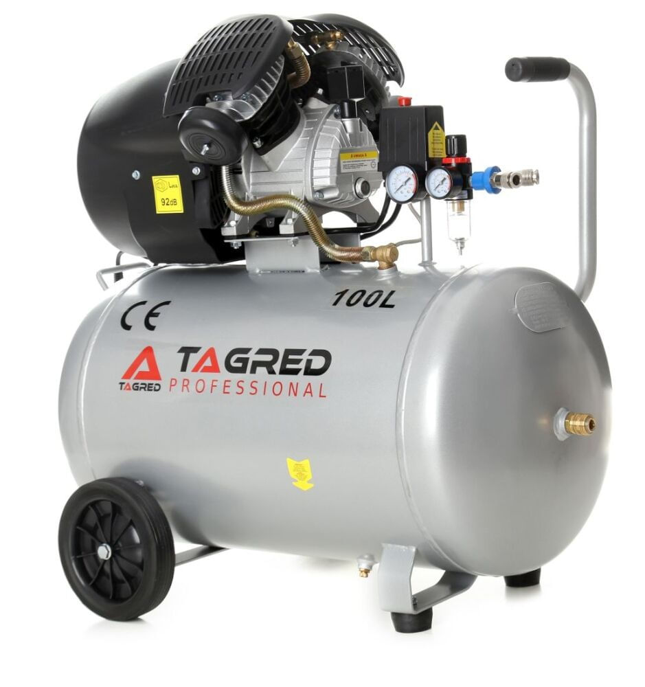 Compresor aer cu ulei, Tagred, TA361, 100L, 10 Bar