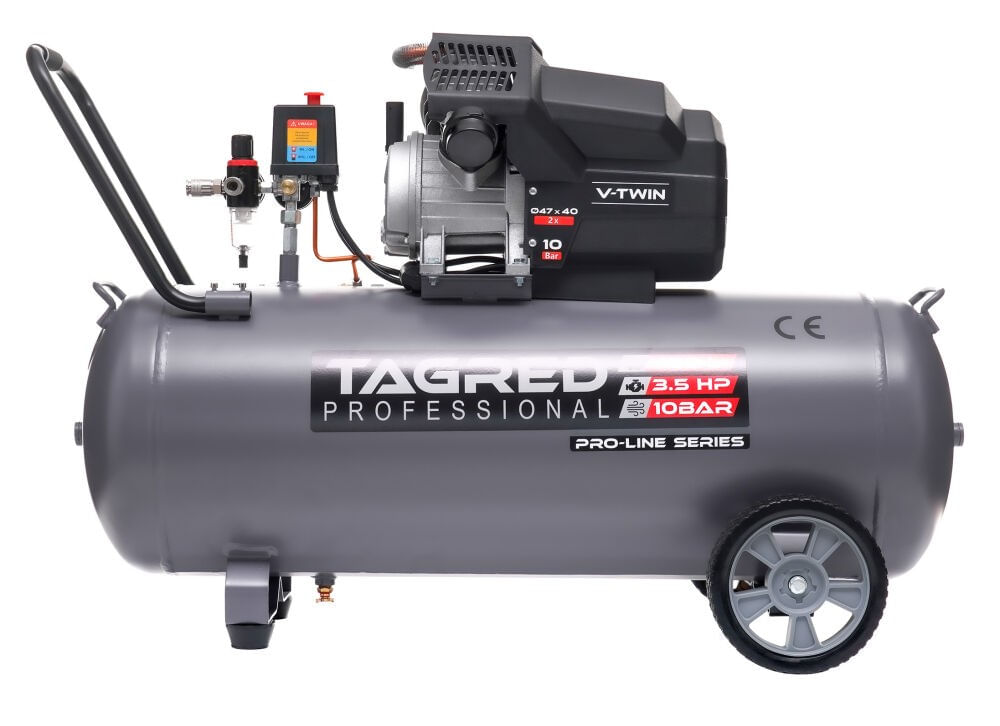 Compresor aer cu ulei, Tagred, 100l, 10bari, 3.5Kw, Ta367 — imaginea 11