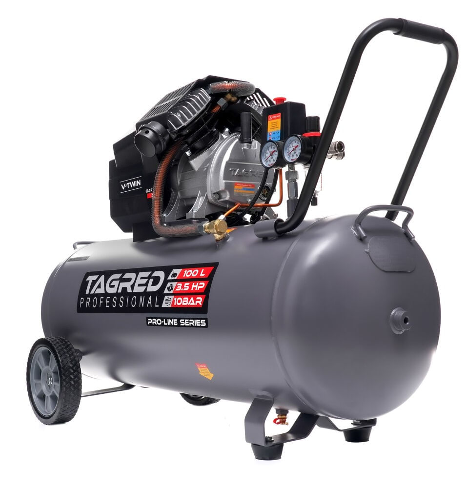 Compresor aer cu ulei, Tagred, 100l, 10bari, 3.5Kw, Ta367 — imaginea 19