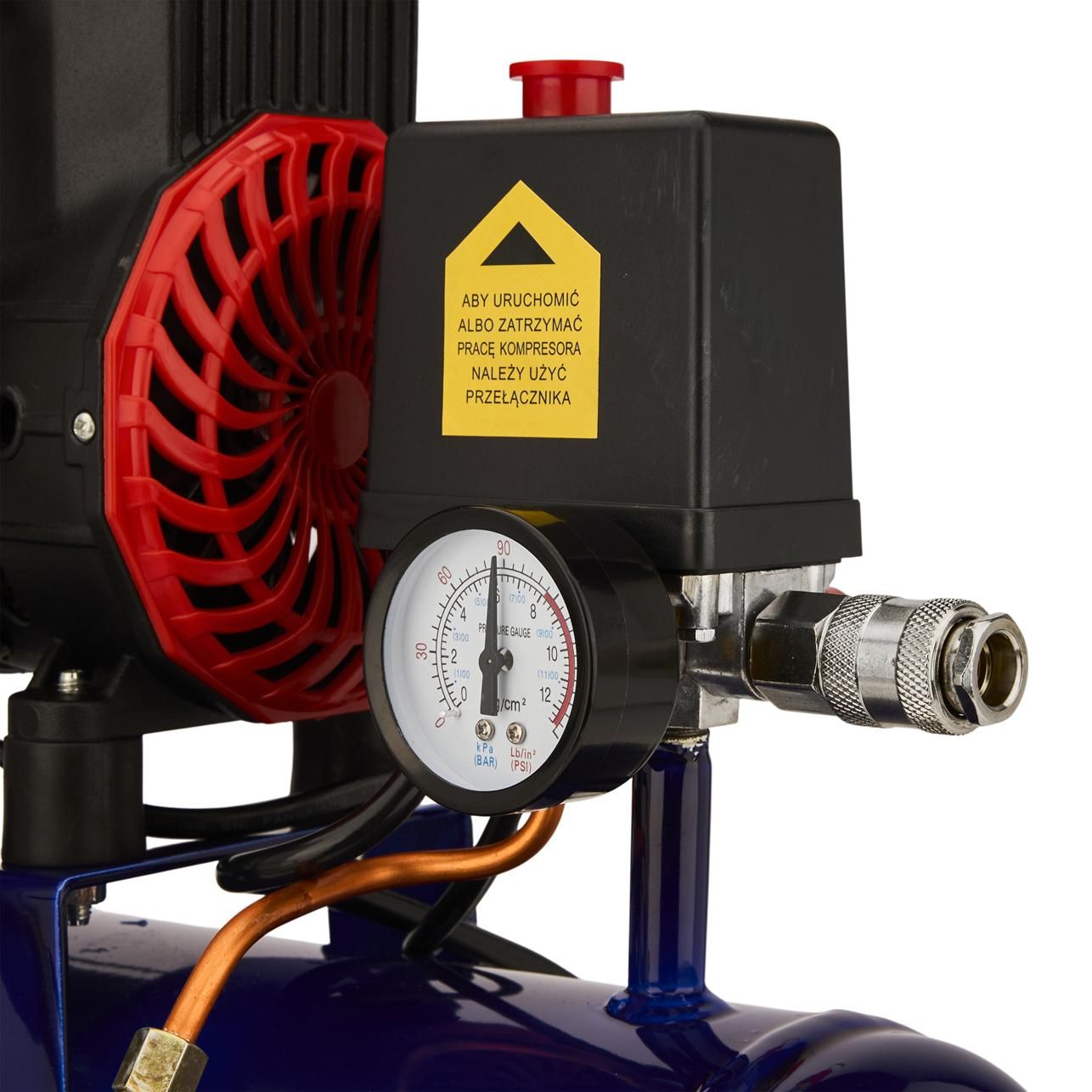 Compresor fara ulei 9L 1200W 155L/MIN, Kraft&Dele, KD2127 — imaginea 5