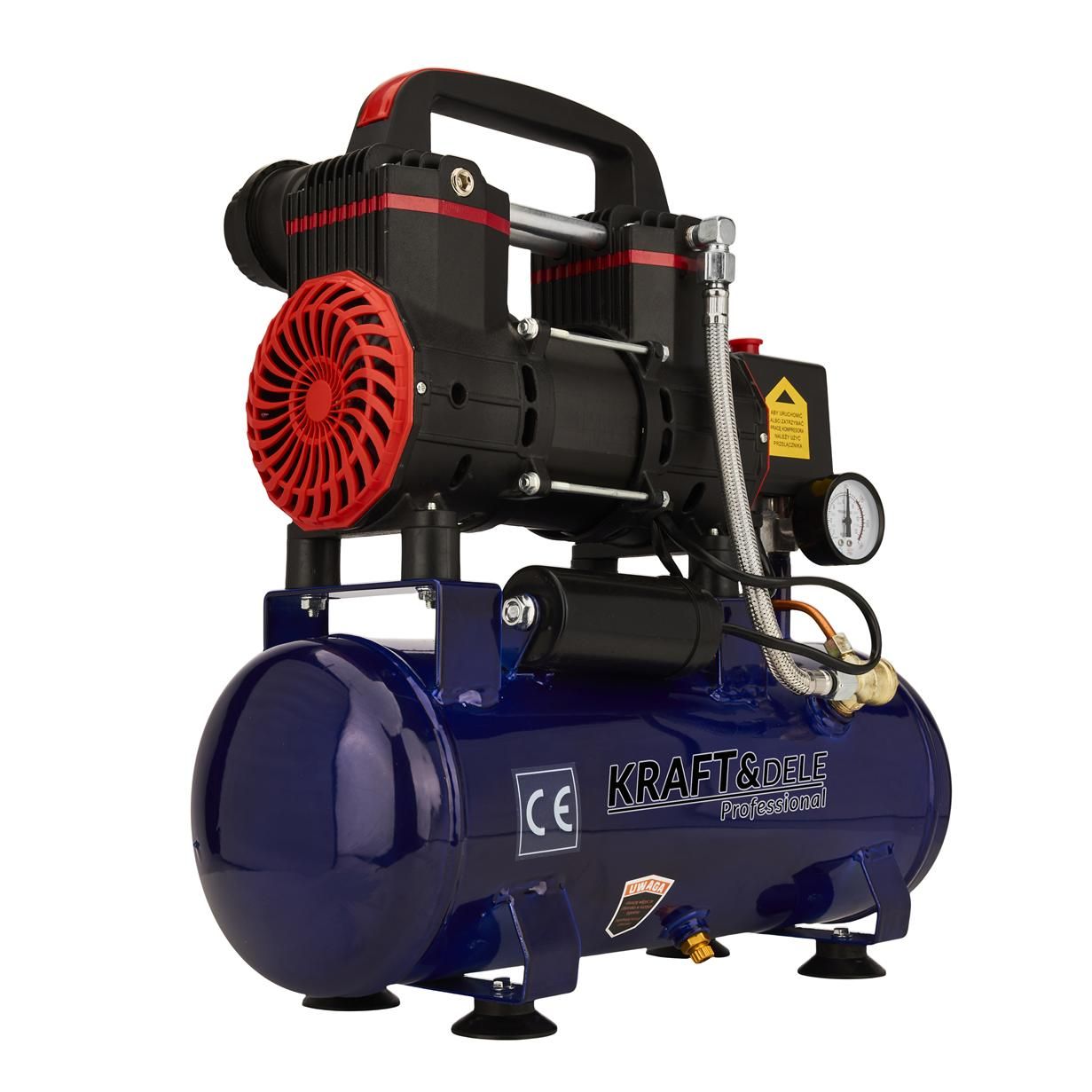 Compresor fara ulei 9L 1200W 155L/MIN, Kraft&Dele, KD2127 — imaginea 8