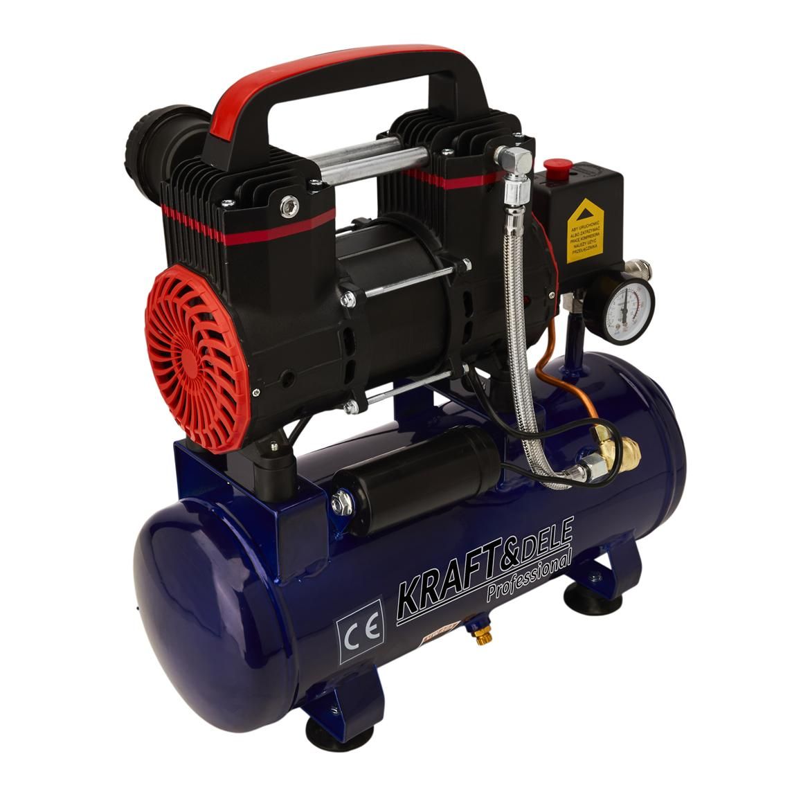 Compresor fara ulei 9L 1200W 155L/MIN, Kraft&Dele, KD2127 — imaginea 14