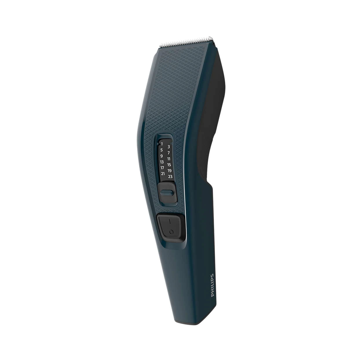 Aparat de tuns PHILIPS Seria 3000 HC3505/15, 13 setari de lungime, utilizare cu fir, lame din otel inoxidabil, Albastru - imagine 10