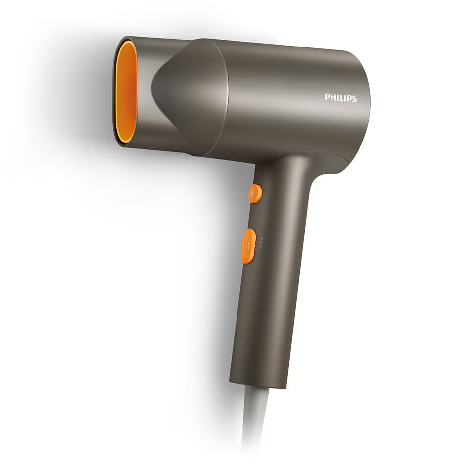 Uscator de par Philips 3000 series, 2200W, gri/portocaliu
