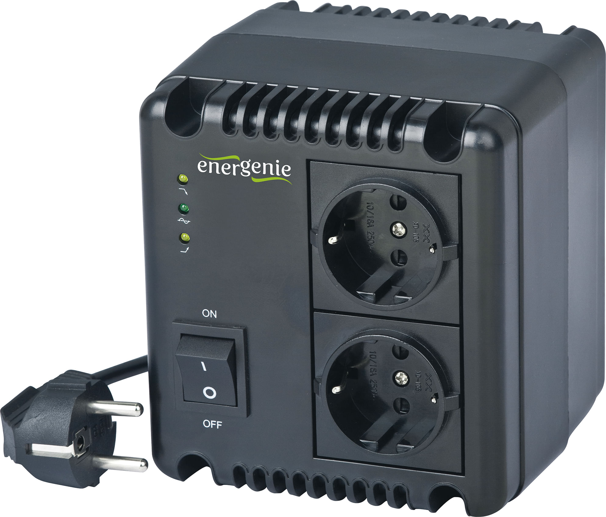 Stabilizator de tensiune Gembird EG-AVR-1001, AVR 1000VA