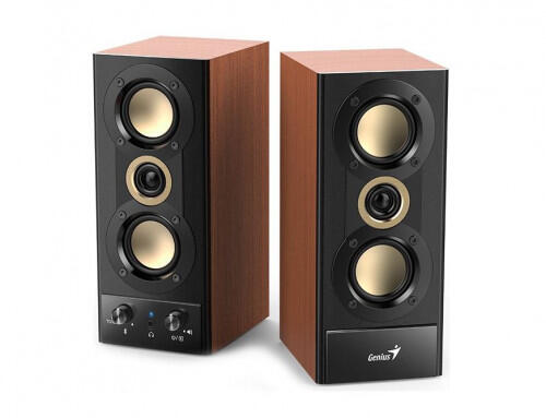 Boxe PC Genius SP-HF800BT, 20W, Bluetooth, lemn