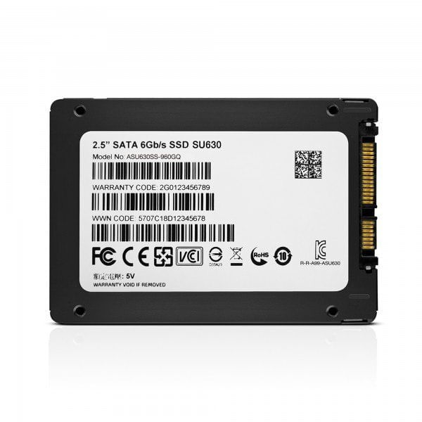 SSD, ADATA SU630, 960GB, 2.5" SATA 450MB/s scriere, 520MB/s citire