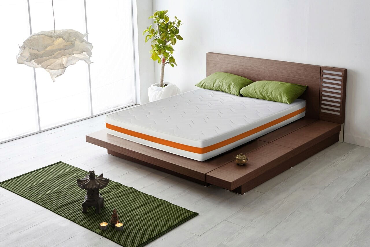 Saltea Green Future Orange Memory (fresh memo), Ortopedica, Anatomica — imaginea 4