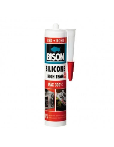Silicon rezistent la temperatura ridicata Bison Silicon High Temp rosu 280ml