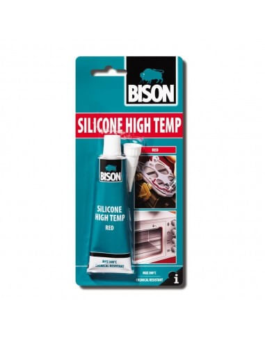 Silicon rezistent la temperatura ridicata roşu Bison Silicon High Temp 60ml