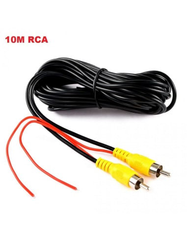 Cablu video de 10 metri Tata-Tata pentru camere marsarier RCA-TT-10M