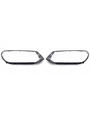 Set 2 sticle faruri pentru Volkswagen Touareg 2 Non Facelift (2011 - 2014)