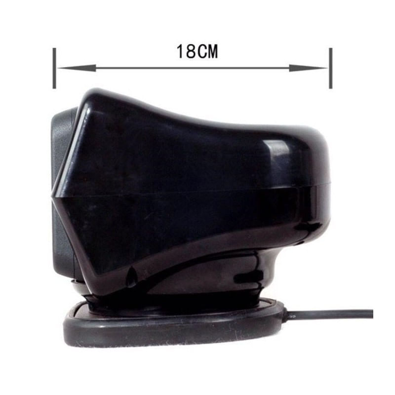 Proiector LED Rotativ cu Telecomanda Wireless 50W, 4000 lumeni, SPOT Beam, Negru