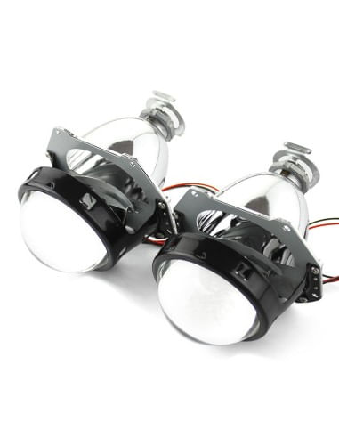 Lupe pentru far Bixenon Mini H1 3″ cu ornamente la alegere incluse Z105