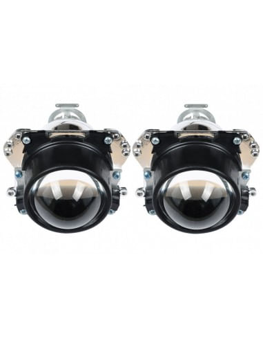 Lupe pentru far Bixenon Mini H1 2,5" HS scurte, ideale pentru Golf 4 si Opel Astra BMW E46