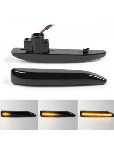 Set 2 Semnalizari Aripa LED Dinamice BMW Seria 7 E65, E66, E67, E68