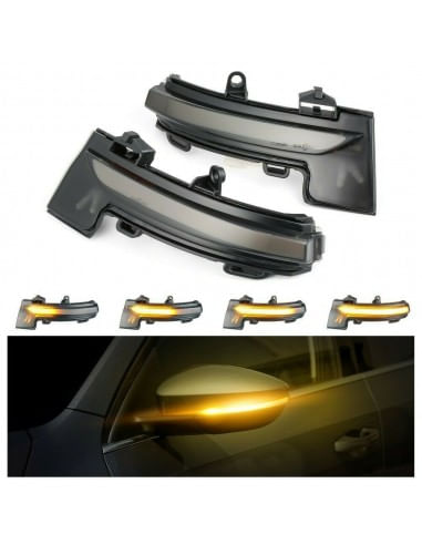 Set 2 Semnalizari Led Oglinda Dinamice Skoda Octavia 3 - imagine 3