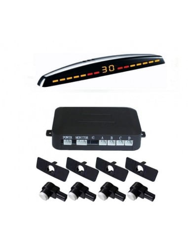 Senzori parcare cu display LED S309 tip OEM de 16.5mm Negru