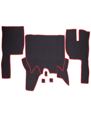 Set Covorase Piele Ecologica Truck Umbrella Pentru Volvo Euro 6 Cutie Automata Negru