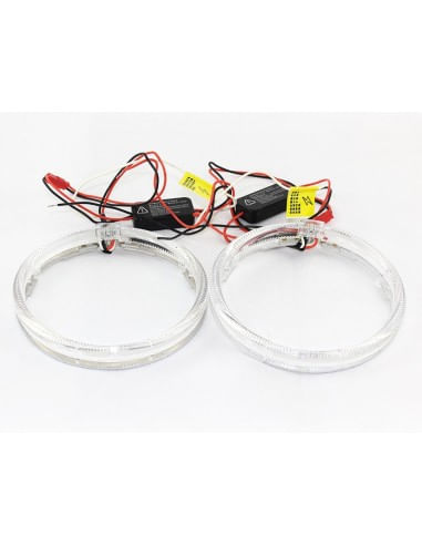 Set 2 inele LED auto diametru 125mm cu functie Dimming LR-125MM