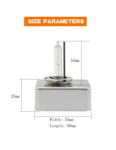 Set 2 Becuri xenon D5S 25W 6000k - imagine 3