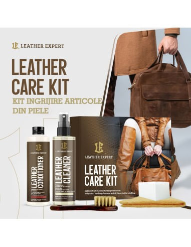 Set ingrijire articole din piele LEATHER EXPERT, 2x100ml - 4 | YEO