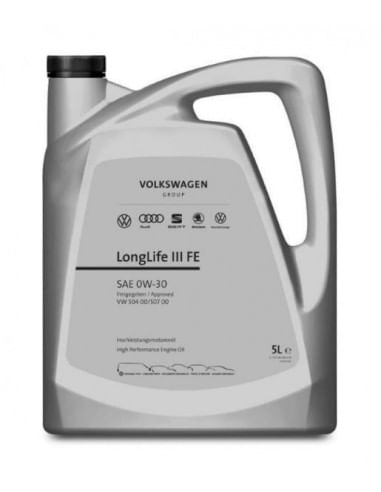 Ulei pentru motor VOLSKWAGEN SAE LONGLIFE lll 0W30 5L