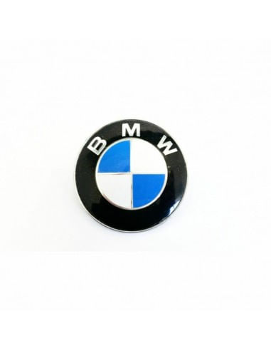 Emblema BMW pentru capota sau portbagaj 78 mm, Albastru