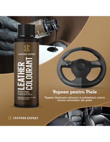 Set reparare si ingrijirea a volanului Negru LEATHER EXPERT - 4 | YEO