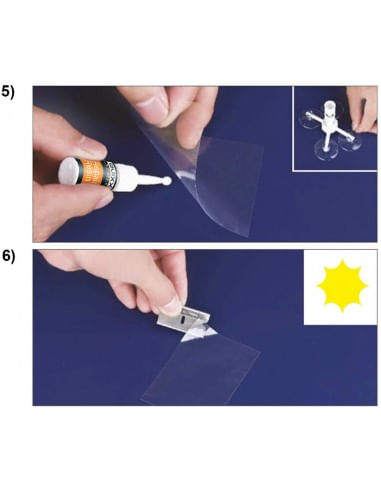 Kit reparatii parbrize lovite QUIXX Windshield Repair Kit - 3 | YEO