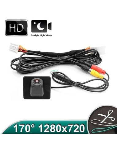 Camera marsarier HD, unghi 170 grade cu StarLight Night Vision pentru Mazda 3 Axela BM Sedan (2014-2018)