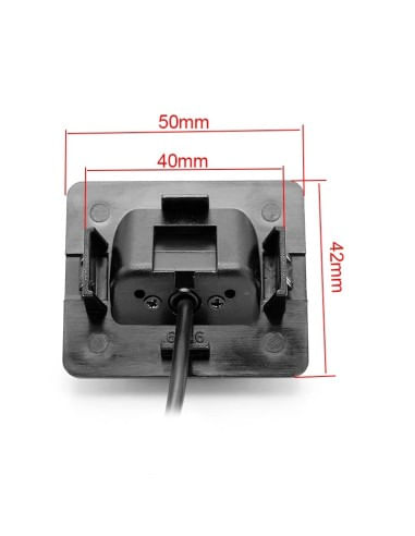 Camera marsarier HD, unghi 170 grade cu StarLight Night Vision pentru Mazda 3 Axela BM Sedan (2014-2018) - imagine 6