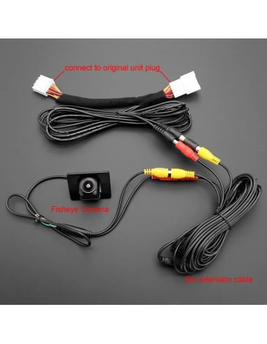 Camera marsarier HD, unghi 170 grade cu StarLight Night Vision pentru Mazda 3 Axela BM Sedan (2014-2018) - imagine 7