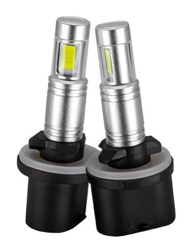 Set 2 leduri H27 (880) Canbus, 6000k, 80W, luminozitate 2000 Lm, 12V-24V
