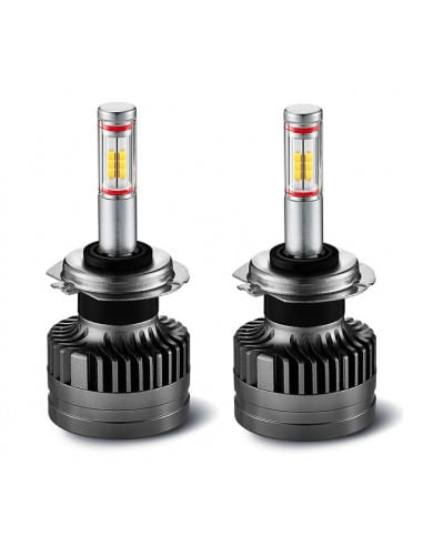 Set 2 leduri H7 Canbus 360 grade pentru far auto, putere 60W/set, 6200 Lm/set, 12V-24V