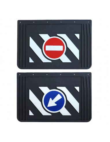 Set 2 Buc Aparatori Noroi 3D Camion 36X64 CM