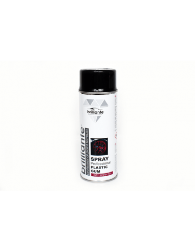 Vopsea spray Cauciucat Negru 400ml Negru