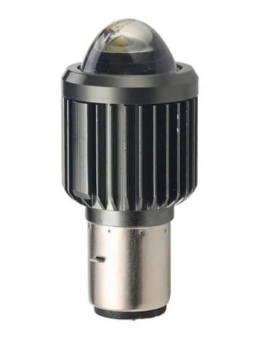 Bec LED BA20D (H6) pentru far moto, Atv, scuter, putere 15W, luminozitate 1200 Lm, 12V BA20D-15W - 2 | YEO
