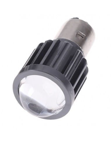 Bec LED BA20D (H6) pentru far moto, Atv, scuter, putere 15W, luminozitate 1200 Lm, 12V BA20D-15W - 3 | YEO